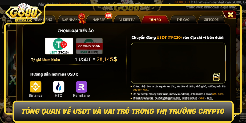 Tong Quan Ve Usdt Va Vai Tro Trong Thi Truong Crypto0